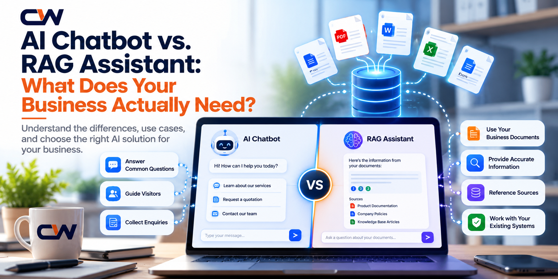 AI Chatbot vs. RAG Assistant: What Does Your Business Actually Need?